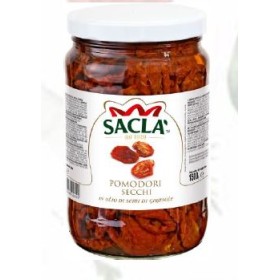 POMODORI SECCHI IN OLIO VEGETALE KG.1,6